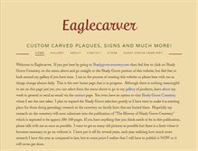 Tablet Screenshot of eaglecarver4.com